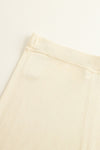 SWAYING/KNIT threaded leg straight pants SW24SS3B45 tooth white